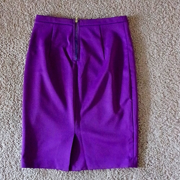 Solid purple The Limited size 0 skirt - Picture 2 of 3